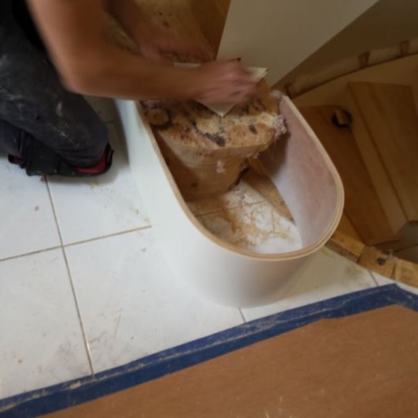 Maple Treads and Stringer