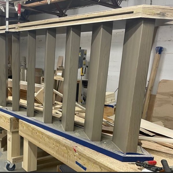 over sized stair treads